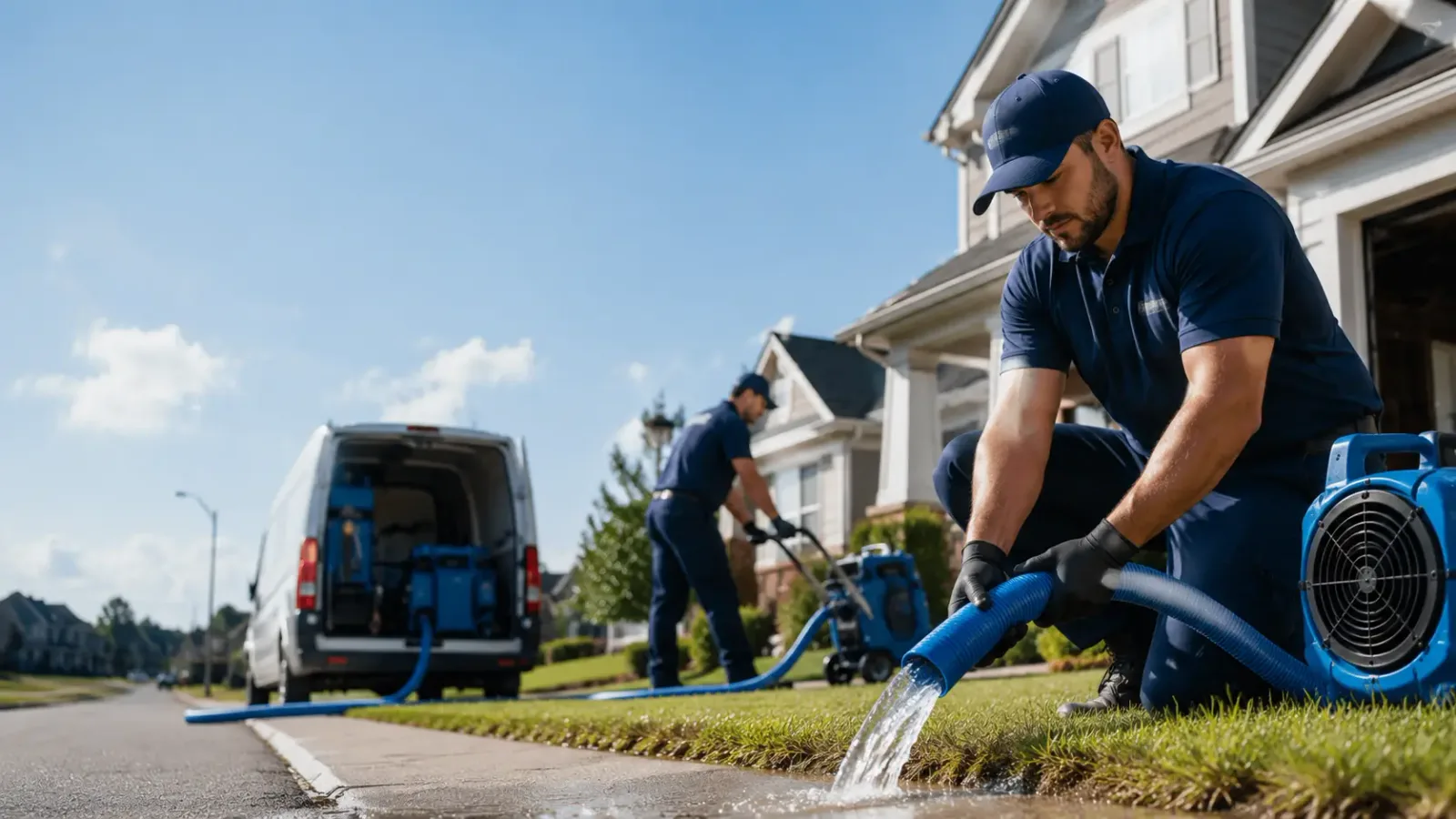 Flood Damage Restoration in Central, IN